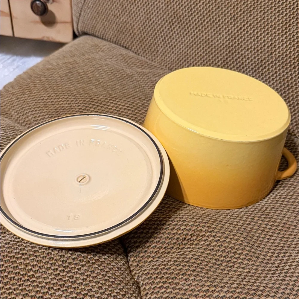 Vintage Yellow made in France #18